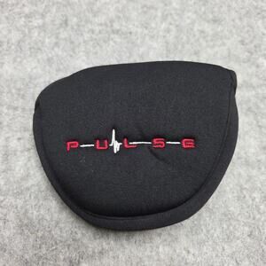 Nextt Pulse Mallet Putter Golf Club Head Cover Black Red Left Hand